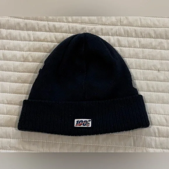 Dallas Cowboys NFL NEW ERA on Field Sideline Blue Road Knit Beanie 1960 Sz OSFM - Picture 3 of 4